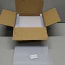 Ocmoiy 8x8x9Inch Clear Cake Box, 5 Pcs Cake Boxes with Ribbon Suitable for Packaging 6 Inch Cake, Disposable Cake Holder Carrier for Wedding, Birthday, Party