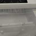 OLIXIS Countertop Ice Maker with Self-Cleaning, Portable Ice Maker Machine with Ice Scoop, 26.5Lbs/24H, 9 Cubes in 6 Mins, 2 Sizes of Bullet Ice for Home, Kitchen, Office (Sleek White)