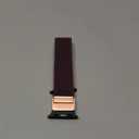 OMECKY Magnetic Braided Loop Band Compatible with Apple Watch Series 11 10 42mm 9 8 7 6 5 4 40mm 41mm for Women Men, Stretchy Nylon Elastic Sport Strap for iWatch SE 1/2/3, Baby Blue (Dark Cherry-Rosegold)