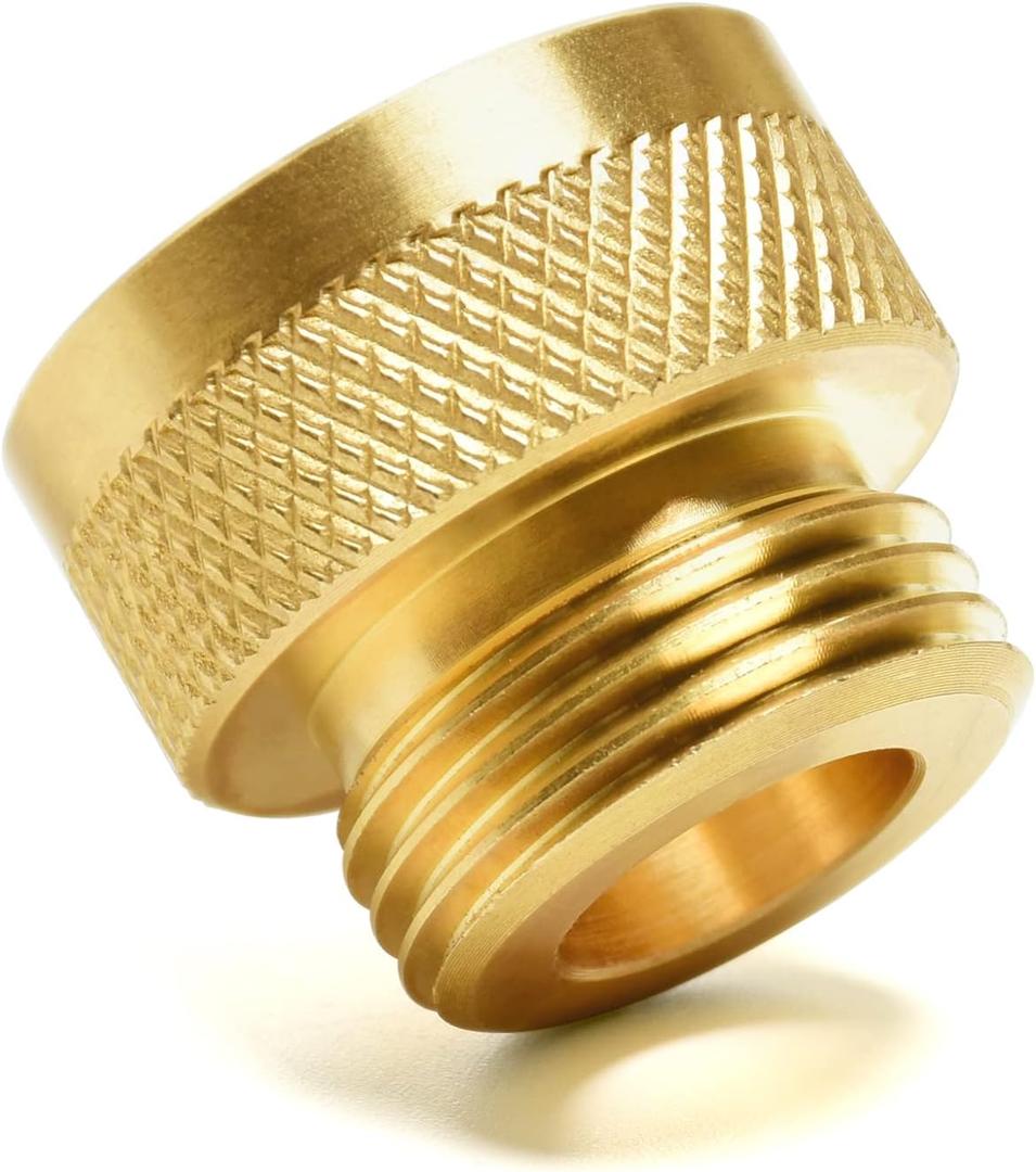 SM01.125 Vacuum Breaker Adapter, Compatible with Arrowhead PK1390 Anti Siphon Valve, 1.125'' Diameter Internal Threads, Durable Brass for Anti-Corrosion 