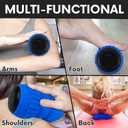 ZeenKind Vibrating Peanut Massage Ball for Plantar Fasciitis, Muscle Pain Relief with 4 Speed, Deep Tissue Therapy for Myofascial Release & Muscle Recovery, Neck Back Foot Roller Massager