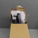 Spray Mops for Floor Cleaning - Wet Dry Mops with 2 Washable + 2 Disposable Pads for Swiffer Powermop - Refillable Bottle for Hardwood Tile Home Kitchen - Absorbs Pet Hair Dust Stains (Gray)