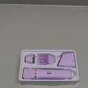 Risina Bikini Trimmer for Women - Wet/Dry Womens Electric Shaver for Legs, Replaceable Body Hair Blade Heads&Hair Remover for Face Head, No Nick, No Cut, No Razor Burn, Purple