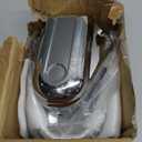 HDBUBALUS Motorcycle Rear Axle Cover Cap Guard ABS Bar Shield for Harley Softail Classic FLSTC Deluxe FLSTN 2008-2016 Chrome