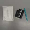 WSKEN for Z Fold 7 Camera Lens Protector Case Cover - Ultra HD Anti-Reflective Tempered Metal Glass Anti Scratch Rear Camera Screen Protector Film for Samsung Galaxy Z Fold 7 5G Accessories, Black