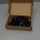 Perfect Curve CapRack | Over-The-Door Hat Organizer for Baseball Caps | 2 Straps, Holds 18-36 Adjustable Caps | Black