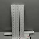 Mahjong Racks with Pushers, White Wooden American Mahjong Tile Pushers and Racks Set of 4, Mahjong Accessories (19.68 Inches)
