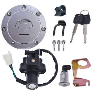 waltyotur Ignition Switch Fuel Gas Cap Seat Lock Key Set Replacement for Honda CBR600F4/F4I CBR600RR CBR900RR CBR929RR CBR954RR CBR1000RR CBR1100XX VTR1000 VFR800 NT650 NT700V