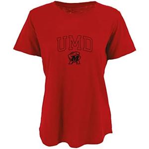 boxercraft Women's NCAA Team Logo Cut It Out Tee, Medium
