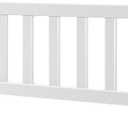 Max & Lily Safety Guard Rail, White, 7.5 inch x 15.25 inch x 1.75 inch