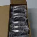 INCX Solar Ground Lights Outdoor, 8LED Solar Garden Lights IP65 Waterproof, Solar Disk Lights for Pathway, Yard, Deck, Patio, Walkway, Cold White, Pack of 8 