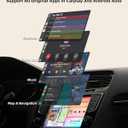 Wireless CarPlay Adapter, Plug & Play Stable Connection, Converts Wired to Wireless, Instant Connectivity Streaming for iPhone (iOS 10+)