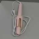 Auto Hair Curler with 3 Temperature Settings, Automatic Curling Iron for Long Hair with Anti-Scald, Anti-Tangle Rotating Curling Wand for Hair Styling, Pink