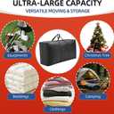 Extra Large travel duffel bag with Strong Handles, Waterproof duffel bag, Durable Zippers, Extra Large Storage Totes for Space Saving and Moving Supplies