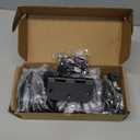 18 Pack Matte Black Door Hinges 3.5 x 3.5 Inch Interior 3 1/2 Inch Door Hinges for Doors Rounded 5/8" Radius Corners Flat Iron Hinge 3 "x 3 " Door Hardware Controls