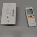 Durablow TR1004 Gas Fire Fireplace On/Off Remote Control Kit + Thermostat + Timer + Backlit Transmitter for Millivolt Valve, IPI Module, Replaces Wall Switch or Thermostat