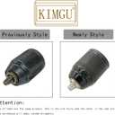 N454251 1/2" Drill Keyless Chuck Replace for DEWALT DCD991 DCD991B DCD991M2 DCD991P2 DCD996 DCD996B DCD996M2 DCD996M2V DCD996P2 DCD997 DCD997P2BT Drill Speed Hammerdr Tool Part with N092854 Screw