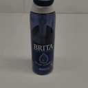 Brita Hard-Sided Plastic Premium Filtering Water Bottle, BPA-Free, Reusable, Replaces 300 Plastic Water Bottles, Filter Lasts 2 Months or 40 Gallons, Includes 1 Filter, Night Sky - 26 oz.