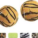 Deluxe Pre Cut Walker Tennis Ball Glides - Walkers Legs Universal Precut Glide Balls, Accessories Gifts for Elderly Seniors or Medical Rehab (Tiger)