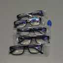 Gaoye Professional Reading Glasses for All Day - Computer Readers with Blue Light Protection - Value Pack 1.0x Strength