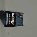 Balega Blister Resist Performance No Show Athletic Running Socks for Men and Women (1 Pair), Grey/Blue, Medium