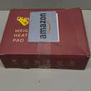 Drewin Weighted Heating Pad for Relax and Calm, Velvet-Soft 7 lbs Electric Lap Blanket for Neck Shoulders Back, Washable Warm Weighted Lap Blanket with 4 Heating Levels, 24" x 29", Grey