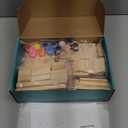 Kraftic Woodworking Building Kit for Kids and Adults, with 6 Educational Arts and Crafts DIY Carpentry Construction Wood Model Kit Toy Projects for Boys and Girls