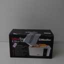 Mueller UltraToast Full Stainless Steel Toaster 4 Slice, Long Extra-Wide Slots for Bagels and Waffles, 6 Browning Levels, LED Display, Cancel/Defrost/Reheat Functions & Removable Tray, Kitchen Gadgets