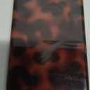 Magnetic for iPhone 15 Case Cute Tortoise Shell Phone Case, Leopard Print Shockproof Slim TPU and Hard PC Protective Cover Fit for MagSafe Designed for Women Girls, Brown Amber