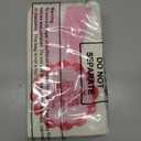 Colarr 100 Pack Galentines Day Guest Napkins Disposable Single Girls Club Hand Towel Paper Napkins 4.25 x 7.75 Inch Valentines Single Girls Decorative Napkin for Galentine Day Valentine Party Supplies