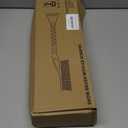 OUSHASAA 27" Snow Brush and Ice Scrapers for Car Windshield 2 Pack, Scratch-Free Bristle Head PVC Snow Brush & Foam Grip Window Snow Scraper Snow Removal Tool with Aluminum Body for Truck, SUV, Green