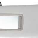 Gray Sun Visor Left Driver Compatible with Corolla 2009 2010 2012 2013 W/Mirror Front Left Side Sunvisor 74320-02711-E0