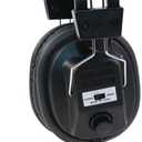 Califone 3068AV Switchable Stereo/Mono Over-Ear Headphones, 3.5mm and Adapter Plug, Black