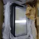 Philips Solar Lights Motion Sensor Outdoor, 120 LEDs Solar Powered Security Lights,3 Lighting Modes, Waterproof Wall Lights for Outside Yard Fence Garden Garage (5.24 inch)