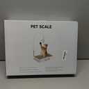 Multifunctional Pet Scale Max 66 Lbs Cat Dog Scale with LCD Display & Hold/Tare Function for Kittens Puppies Includes Scratcher Toys and Health Supplies