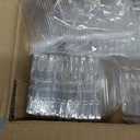 50 Pack 5 oz Plastic Dessert Cups with Lids, Yogurt Parfait/Appetizer Cup with Lids for Party, Mini Dessert Cups with Spoons Dessert Shooter Cups for Pudding, Fruit and Ice Cream