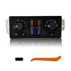 599-210XD Climate Control Module AC Heater HVAC Panel Compatible with 2002-2009 Chevrolet Avalanche Silverado Suburban Tahoe Trailblazer GMC Sierra Yukon XL Buick Cadillac Escalade Oldsmobile