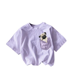 SweatyRocks Girl's Cute Graphic Print T Shirt Short Sleeve Cartoon Crew Neck Tee Top 10Y