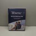 Queen Mattress Pad Cotton Mattress Pad Cover Quilted Mattress Cover 18-22" Deep Pocket Mattress Protector Queen Size Thin Down Alternative Filling Noiseless & Breathable