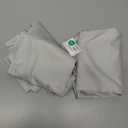 Bedsure King Size Pillow Cases Set of 2, Cooling Pillow Cases King, Rayon Derived from Bamboo Light Grey Pillowcases, Breathable & Silky Soft Bedding Pillow Covers with Envelope Closure, 20x36 Inches