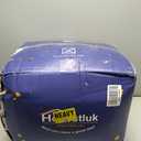 Hobestluk 4ft Bean Bag Chairs for Adults Large Beanbag Chair with Dutch Corded Plush Cover Big Bean Bag Chair for Living Room Bedroom Dorm Office - White (42" x 42" x 24")