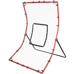 Franklin Sports Baseball Rebounders + Pitchback Nest - Pitch Return Trainer + Rebound Net with Attachable Pitching Target- All Angle Fielding Rebound Net for Grounders + Pop Flies, 68 x 44