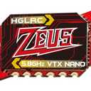 HGLRC Zeus350mW VTX 5V M2 M3 16x16 20x20 25.5x25.5 5.8GHz VTX Betaflight for FPV Racing Drone Quad (SMA)