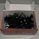 HUHOLE 50 Pack Gridwall Hooks 4 Inch  Black Metal Display Hangers for Wire Grid Panel  Heavy Duty Retail Store Fixtures, Garage Organizer, Craft Fair & Jewelry Rack (20lbs Capacity)