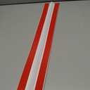 Door Draft Stopper, 36” Length Cuttable Weather Stripping Door Seal, Strong Adhesive Door Sweep for Exterior and Interior Doors (1, White)