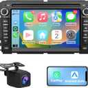AWESAFE Car Stereo Radio for Chevy Silverado Chevrolet GMC Buick Yukon, Android 13 CarPlay Android Auto Bluetooth Touch Screen Head Unit with Backup Camera - 2G Ram 32G ROM