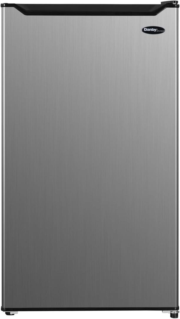 Danby DAR032B2SLM 3.2 cu. ft. Compact Fridge in Stainless Steel
