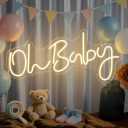 Happy Birthday Neon Letter Sign, 19.6 * 11.8 inch Acrylic LED Letter Sign, Lighted Letter Sign, Light Up Letters, Neon LED Signs for Wall Decor, Birthday Party Backdrop, Bedroom & Holiday Decor Gifts, 19.6 x 8.6 inches