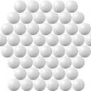 40MM Ping Pong Balls, 50 or 80 Pack Assorted Colored Plastic Balls for Beer Pong, Arts and Craft