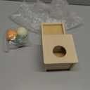 Adena Montessori Wooden Toy for 6-12 Month Baby 3 Balls, Object Permanence Box with Tray Colorful Learning Education Toy for Toddler Kid 1-2 Year Old, Preschool Developmental Girl and Boy Gift